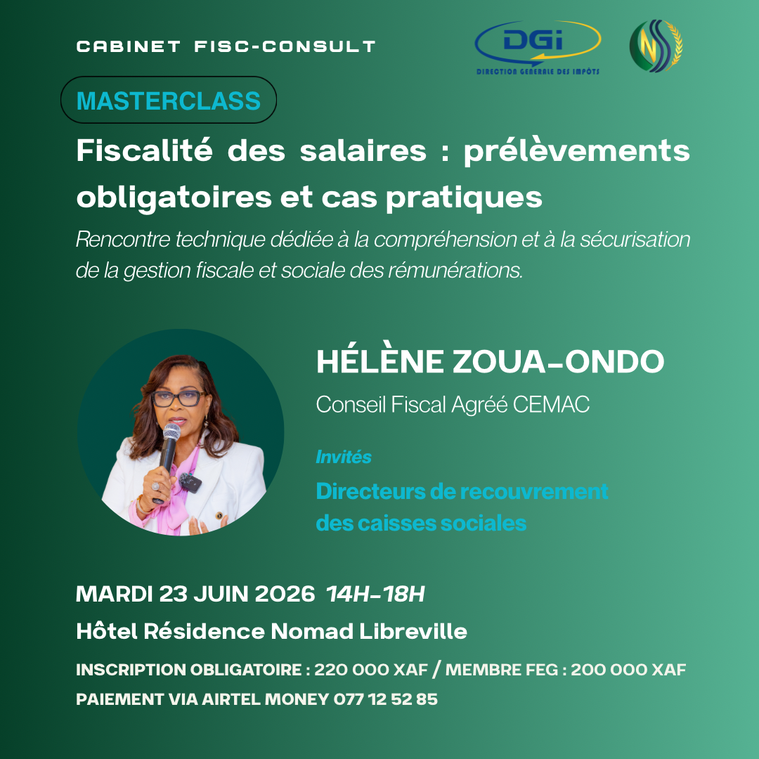 Masterclass : Fiscalité des Salaires